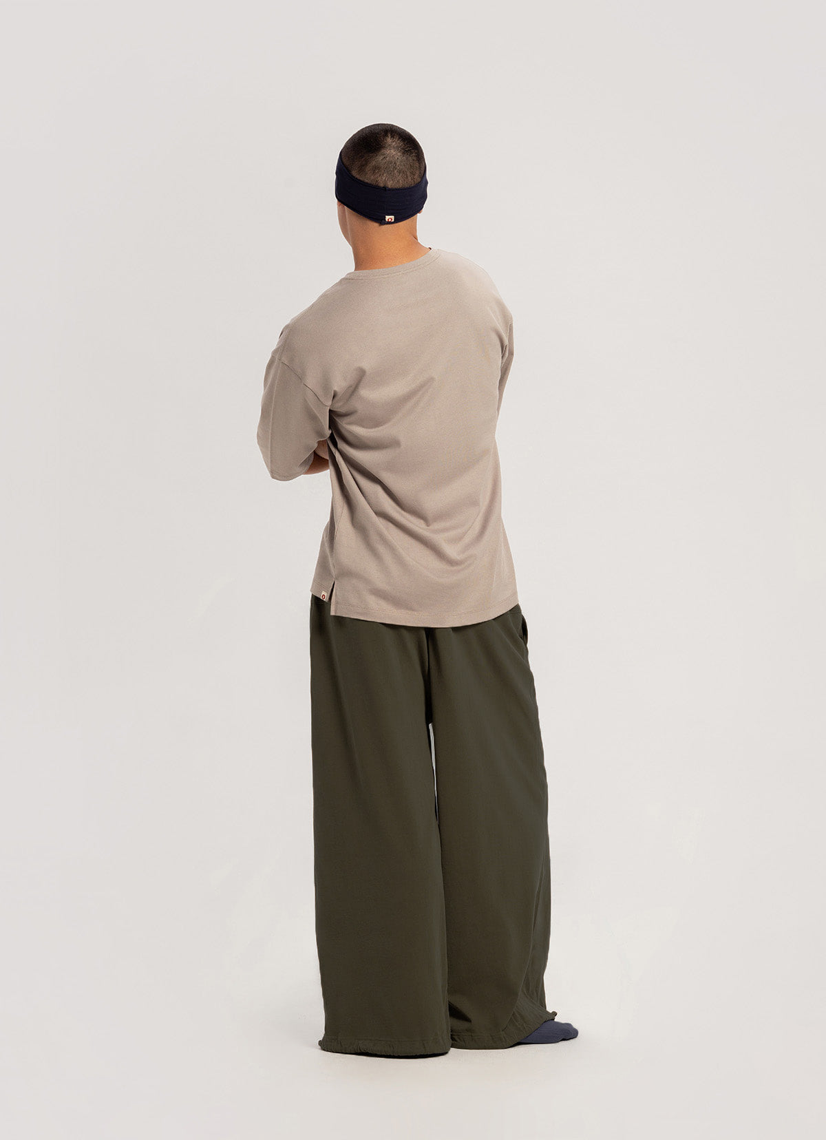 Horizon wide pants (Unisex)_Crocodile