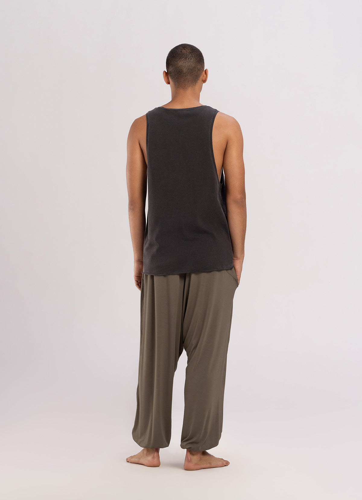 Pool pants (Unisex)_Stone Gray