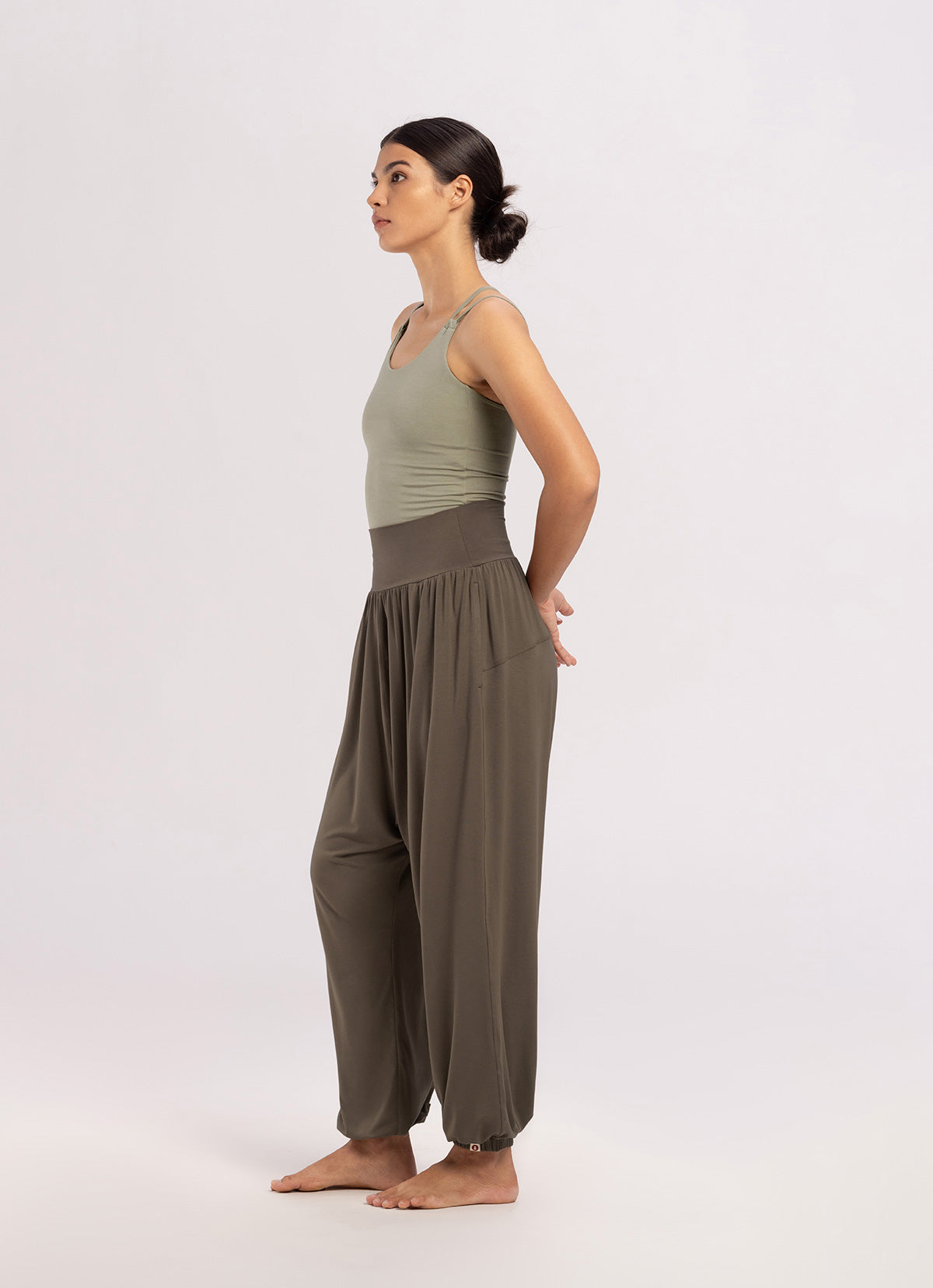 Pool pants (Unisex)_Stone Gray