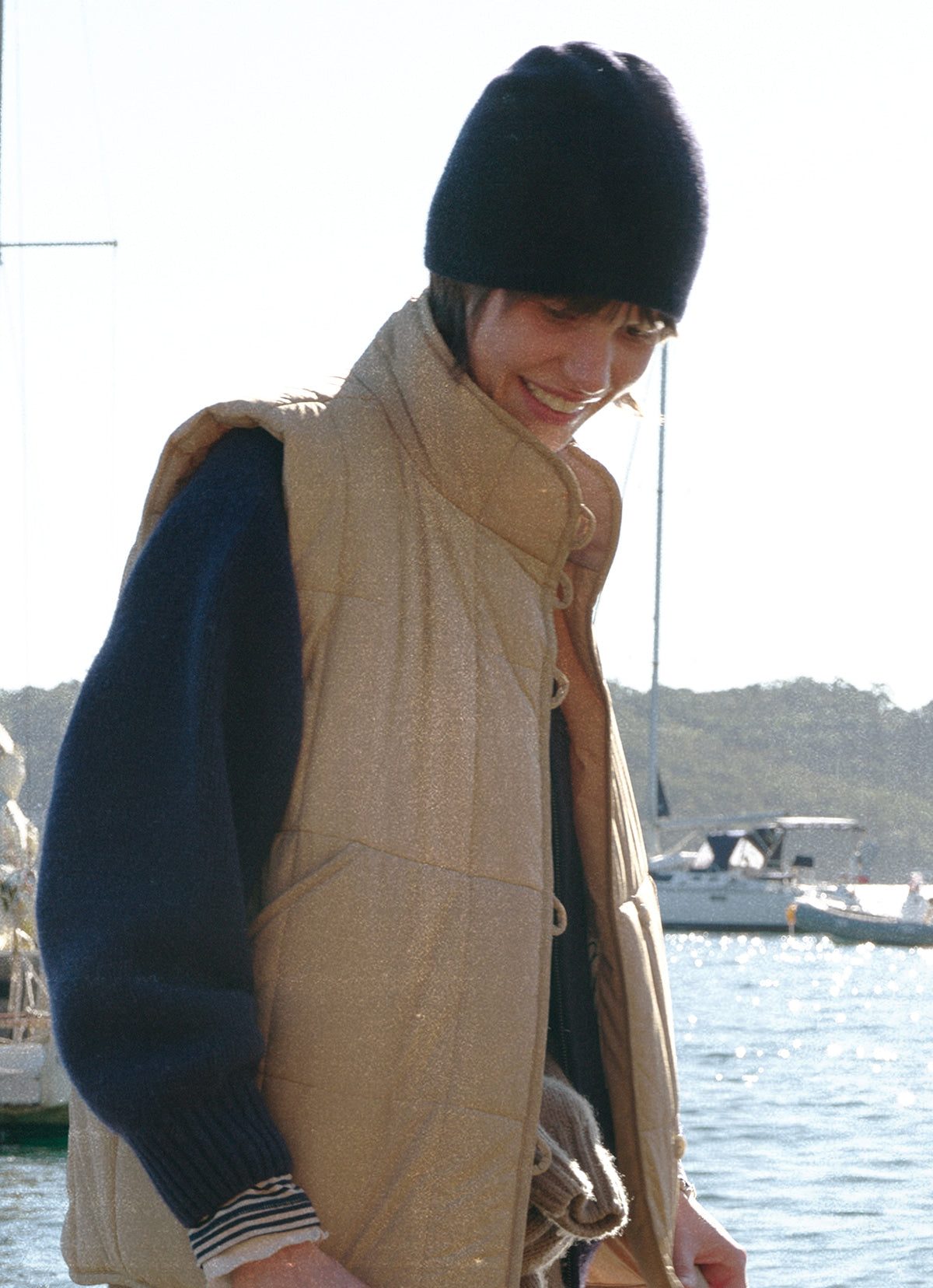 BM light beanie_Navy