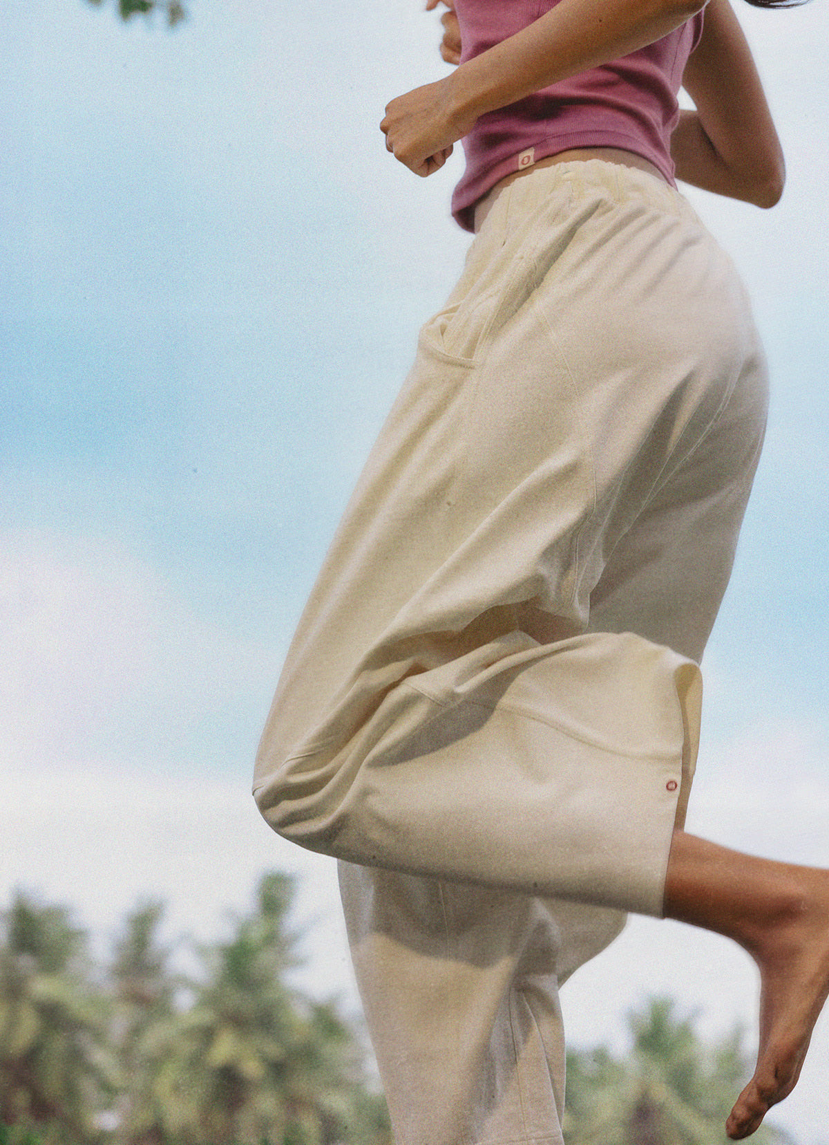 Mana pants_Almond Oil