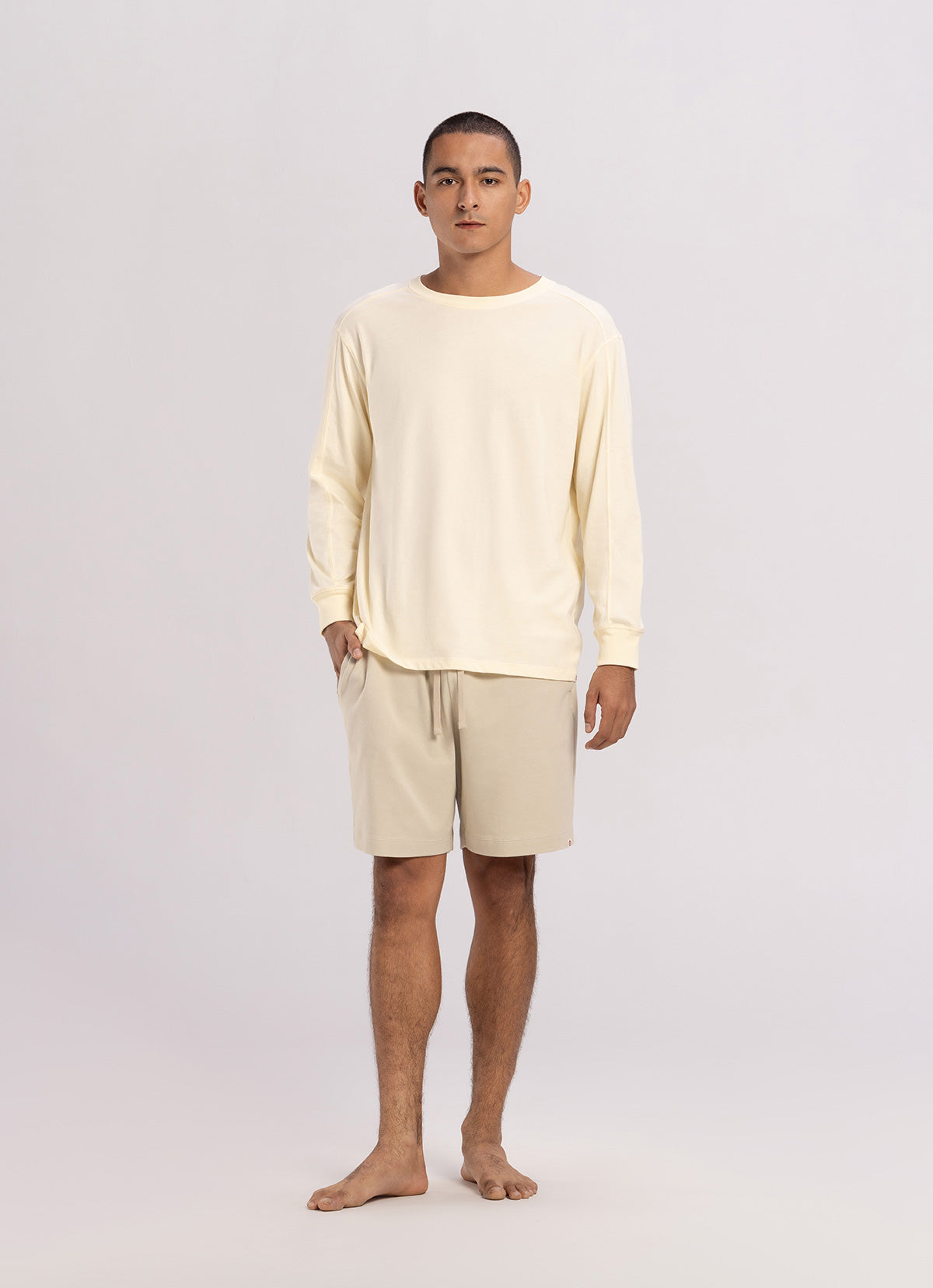 Fleks shorts (For Men)_Taupe