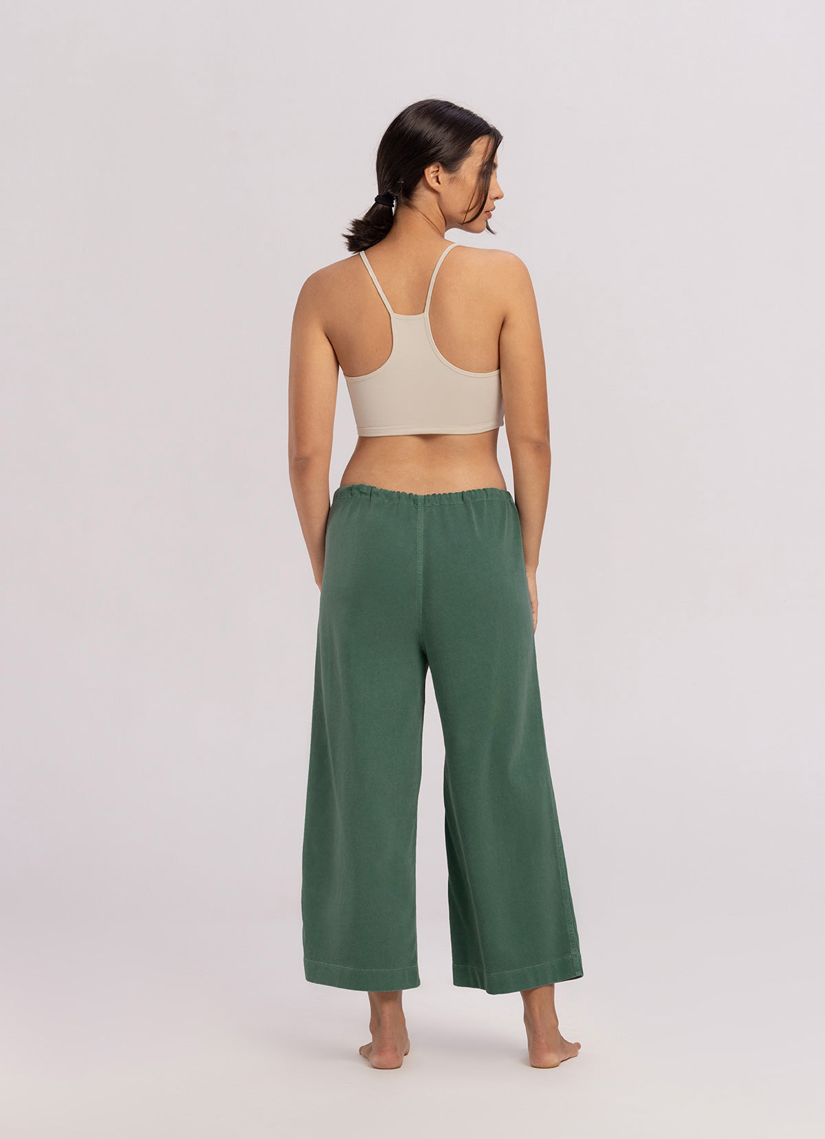 Tied straight pants_Greener Pastures