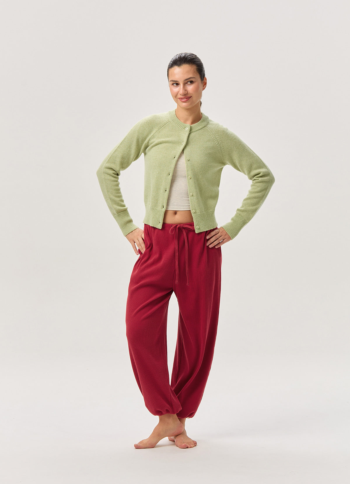 Petite cardigan #2_Lint