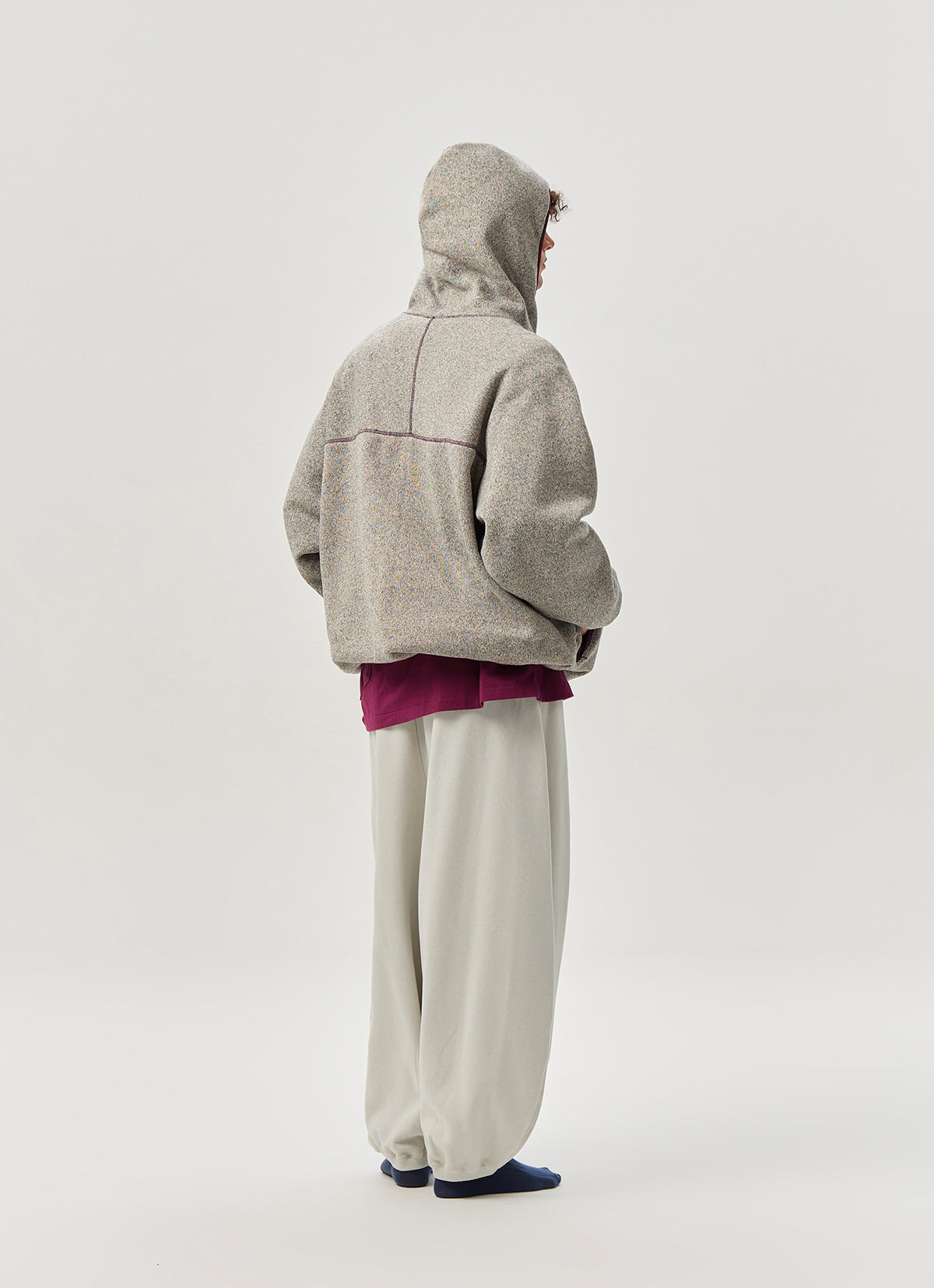 Melana fleece hoodie (Unisex)_Butter