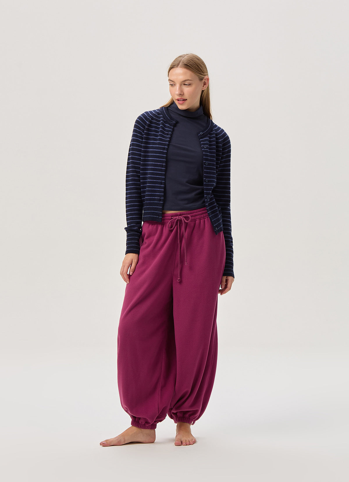 Petite cardigan #2_Navy Multi