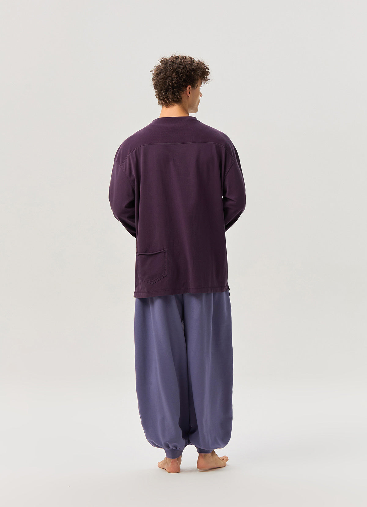 Simple volume jogger (Unisex)_Cadet