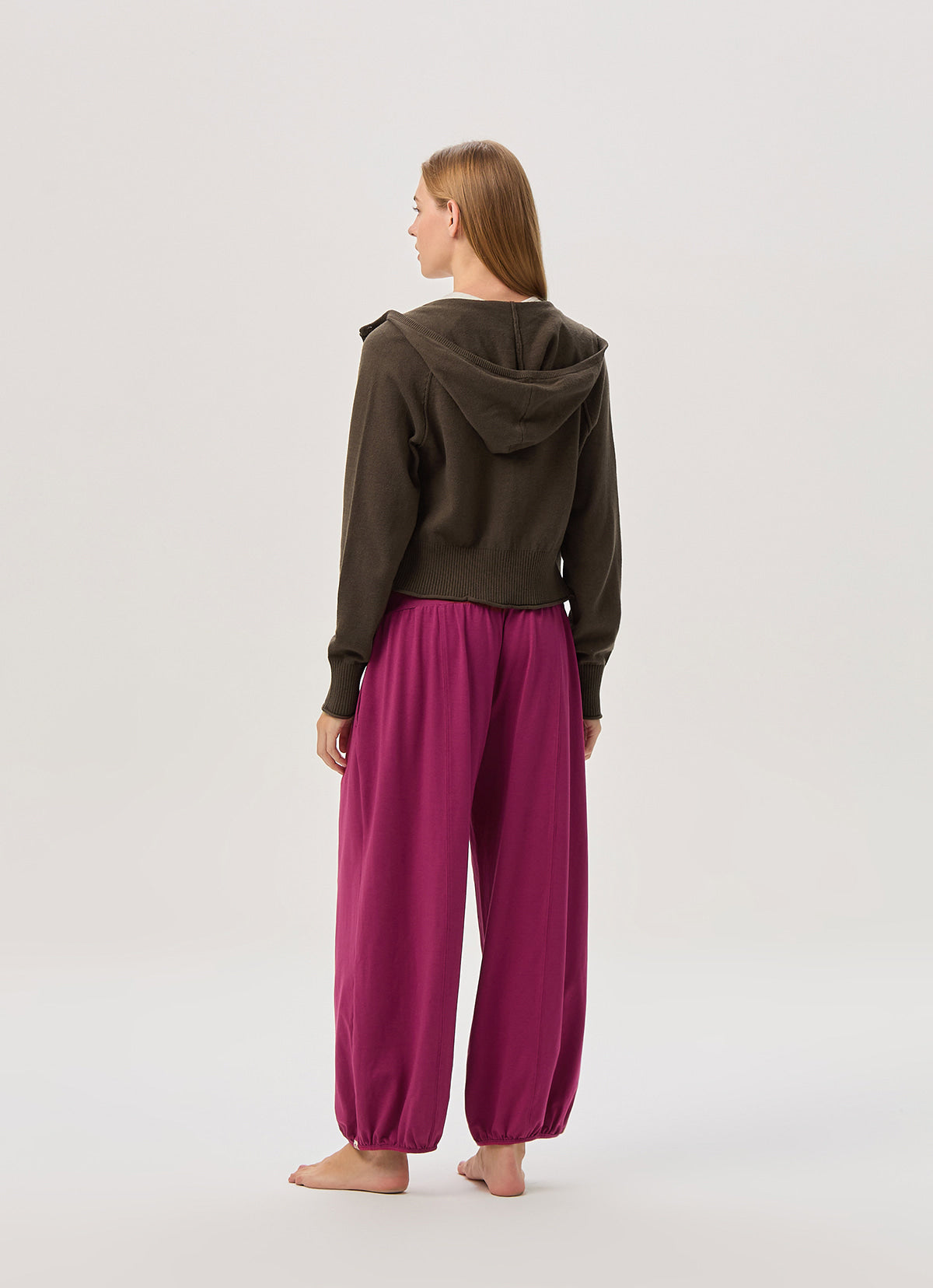Origami pants (Unisex)_Raspberry Radiance