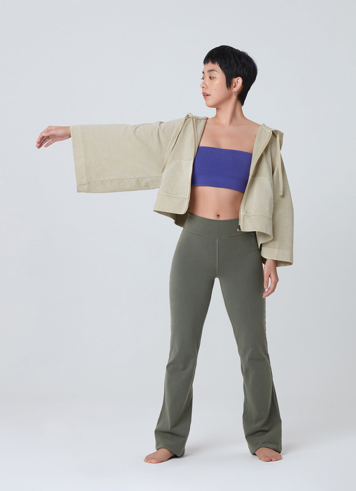 Melebar pants_Dusty Olive