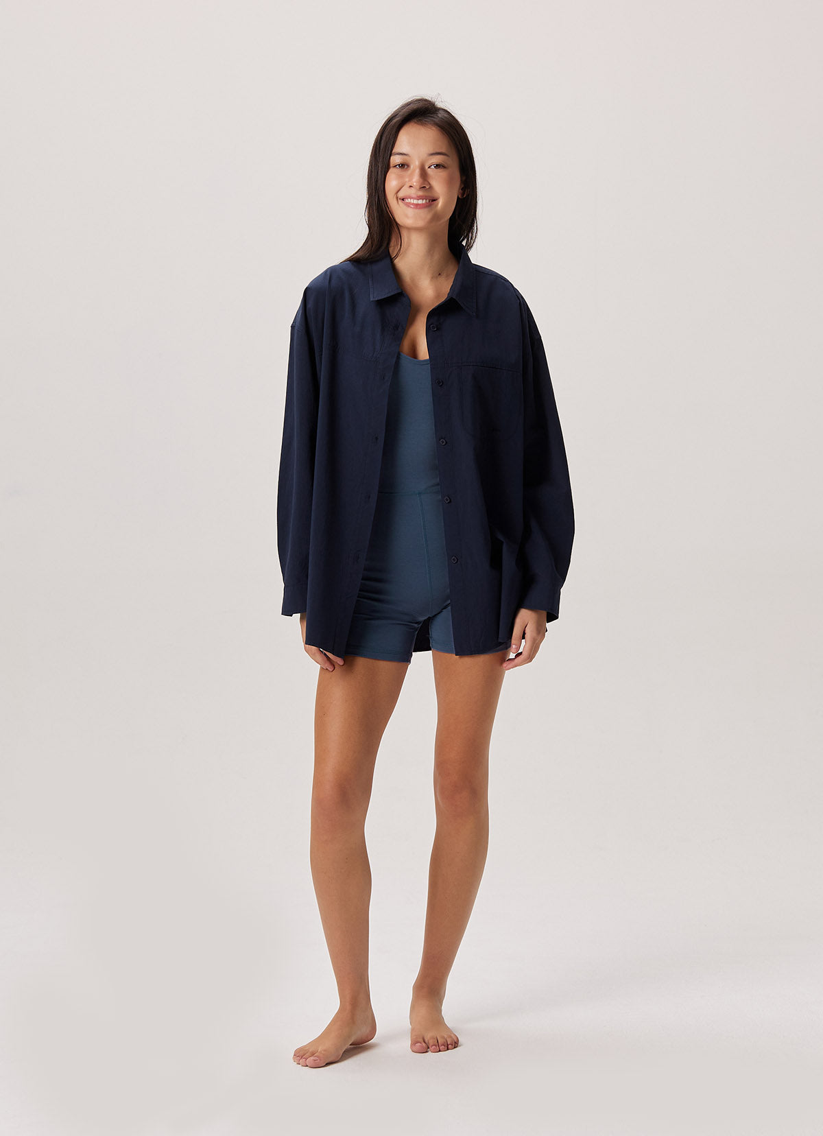 Easy pocket shirts_Navy