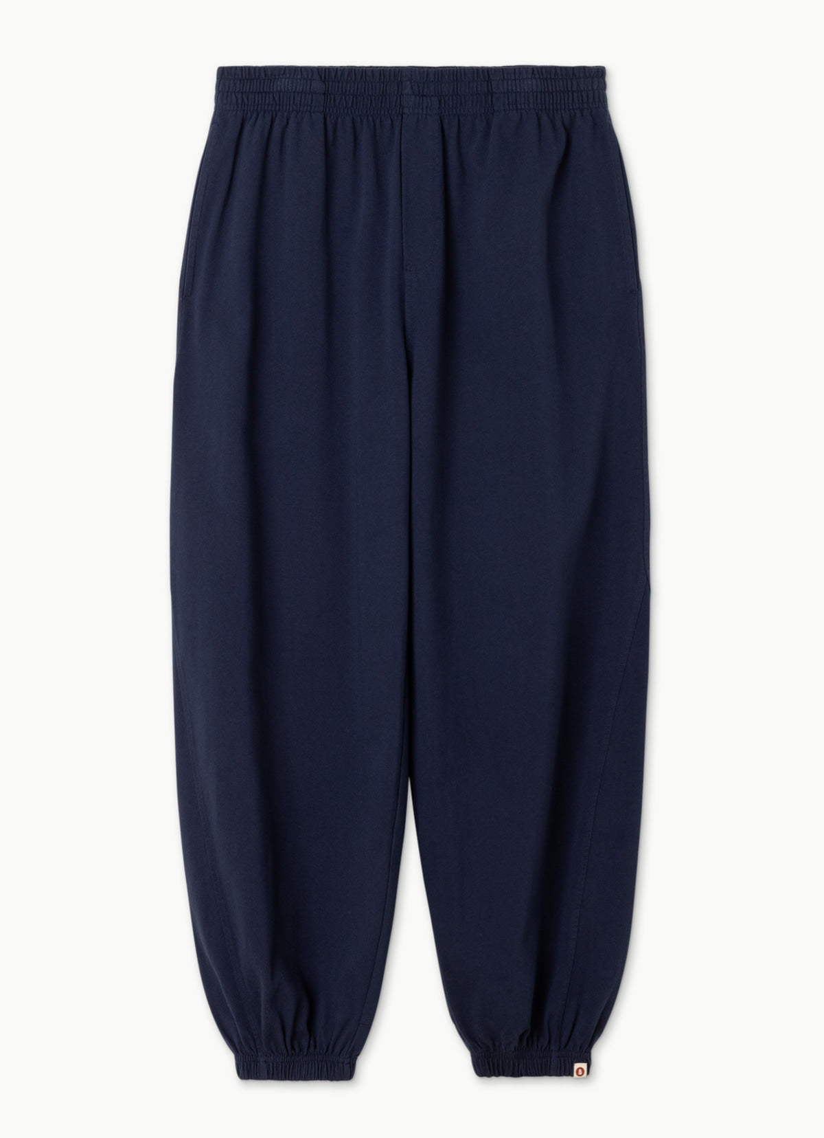 Diagonal jogger pants (For Men)_Navy