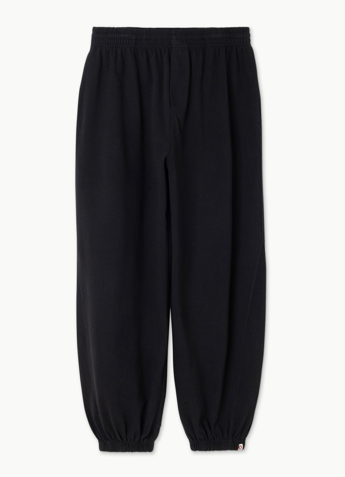 Diagonal jogger pants (For Men)_Black