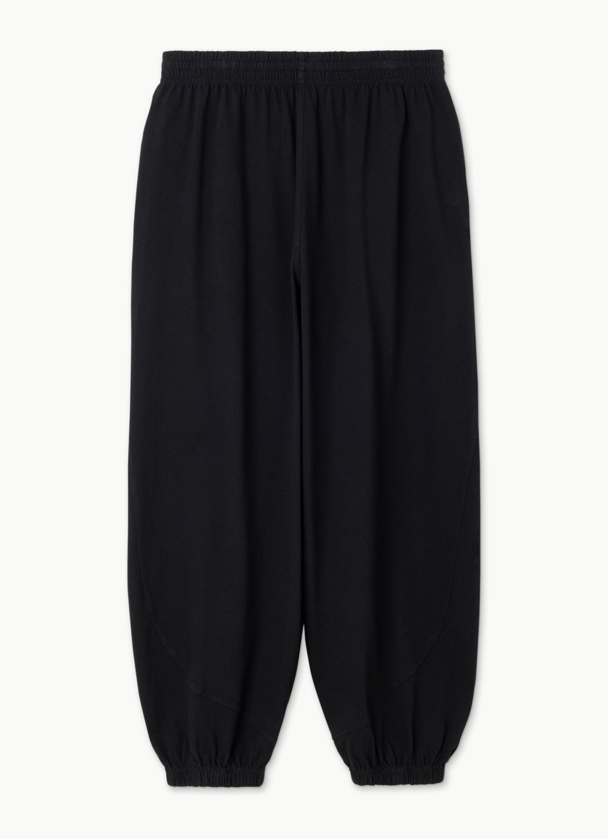 Diagonal jogger pants (For Men)_Black