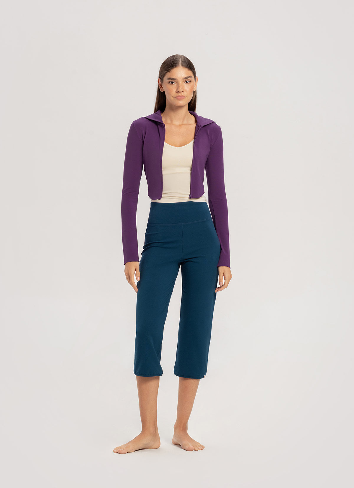 Fortune zip-up_Sunset Purple