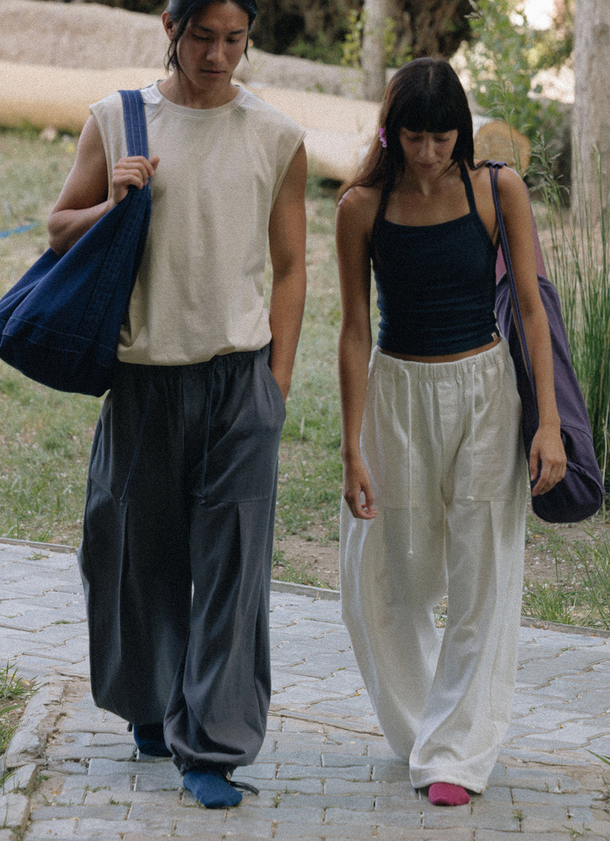 Knoll sleeveless (Unisex)_dyed_Summer Sand