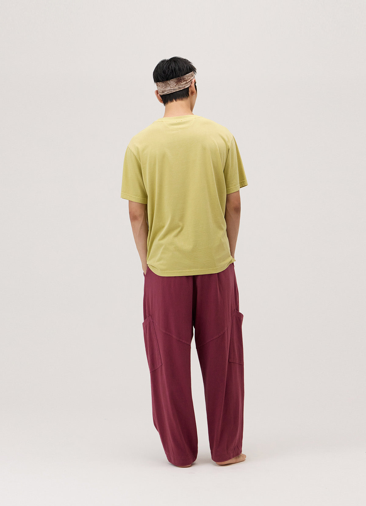Keras short sleeve_dyed (For Men)_Leek Green