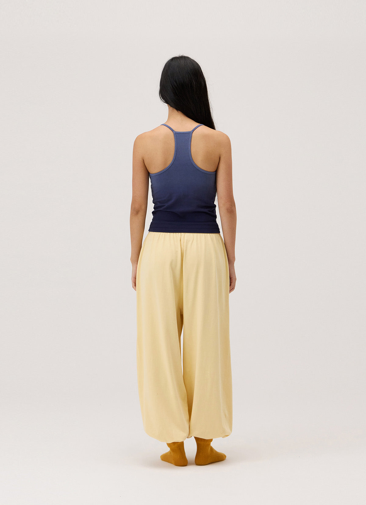 Charlotte tank top_dyed_Navy Multi
