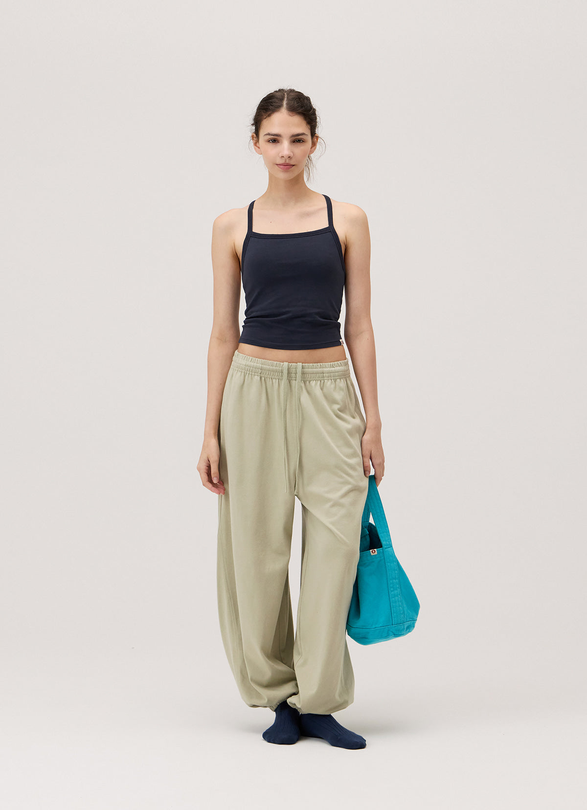 Penuh tank top_Carbon