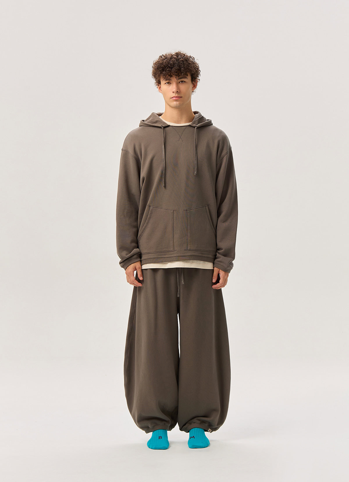 Cinch sweatpants (Unisex)_Morel