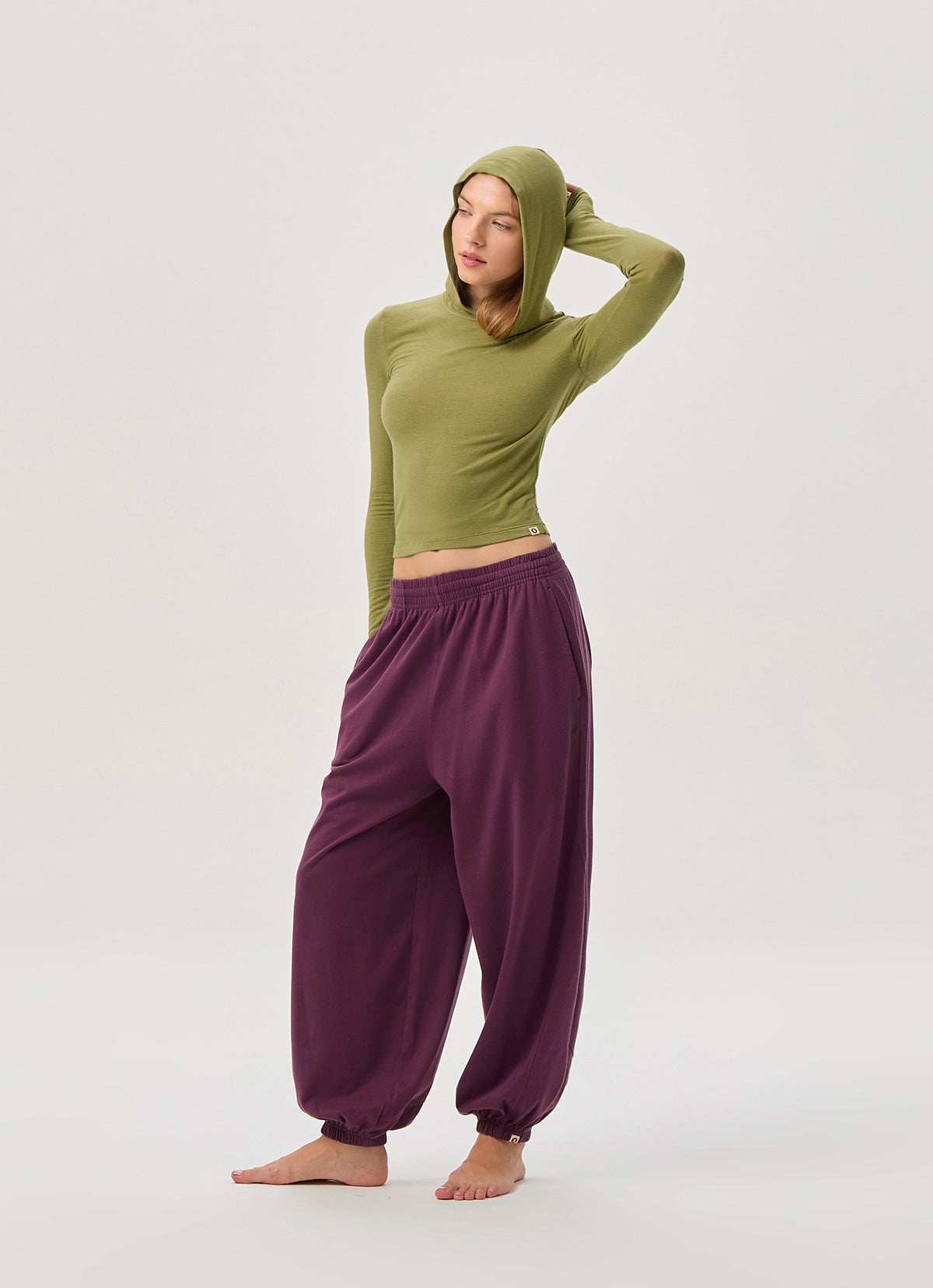 Soft hoodie #2_Split Pea