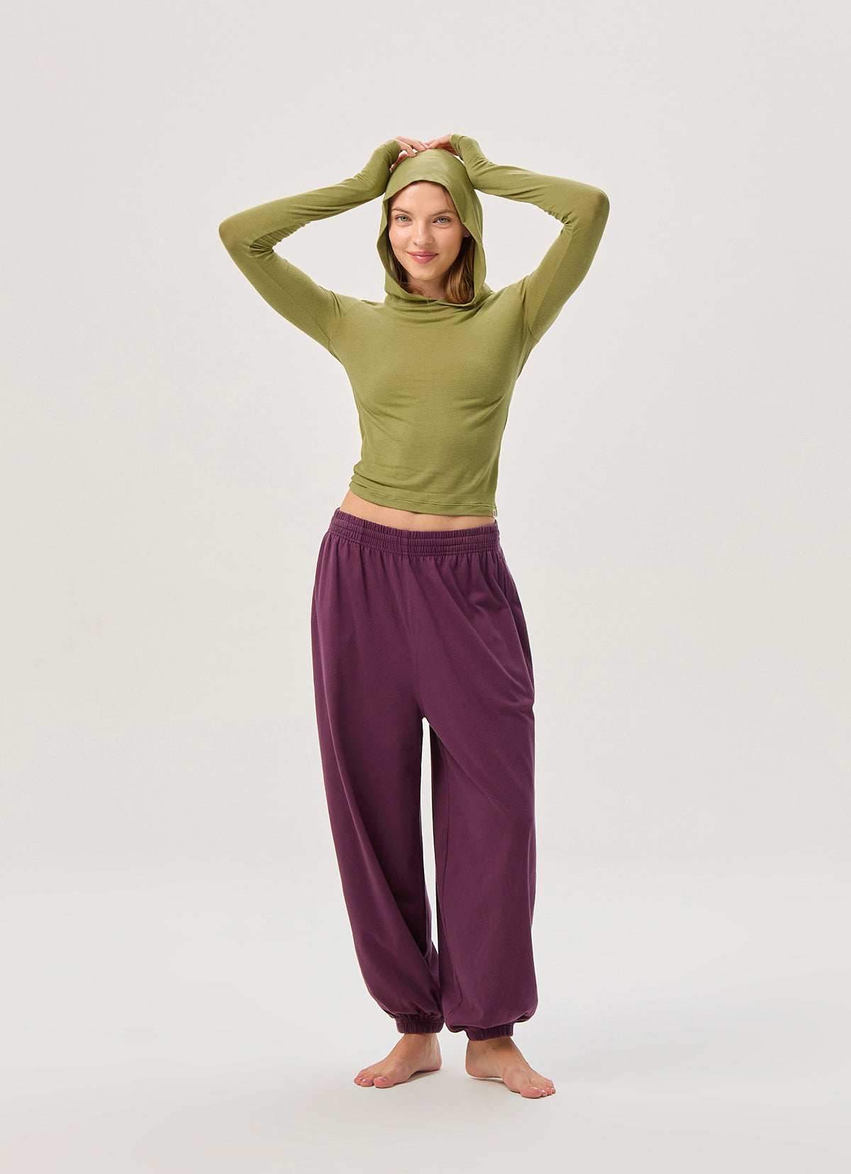 Soft hoodie #2_Split Pea